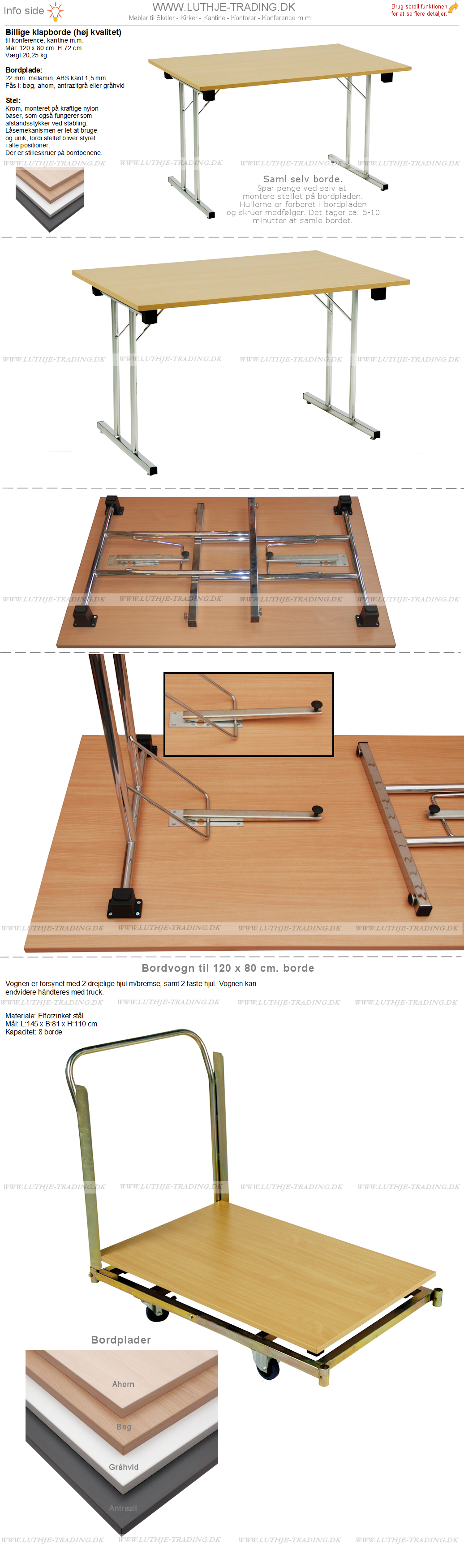 billige 80 x 120 cm.